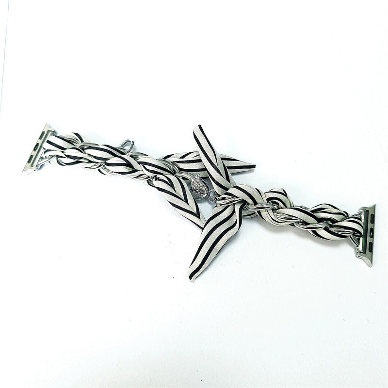 Watch Scarf Metal Chain Women