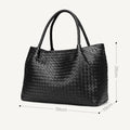 Handmade Sheepskin Woven Handbag For Women