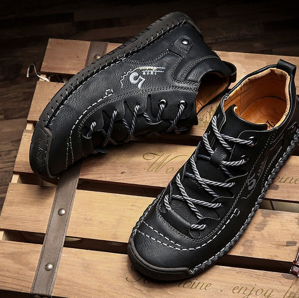 Rubber soft platform shoes