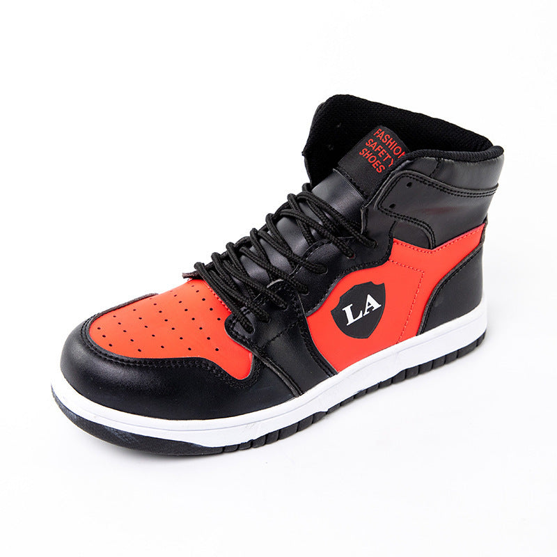 Anti-Smash And Anti-Stab Rubber-Soled Safety Shoes