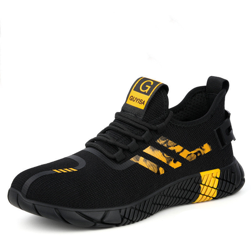 Comfortable And Lightweight Work Shoes With Rubber Sole