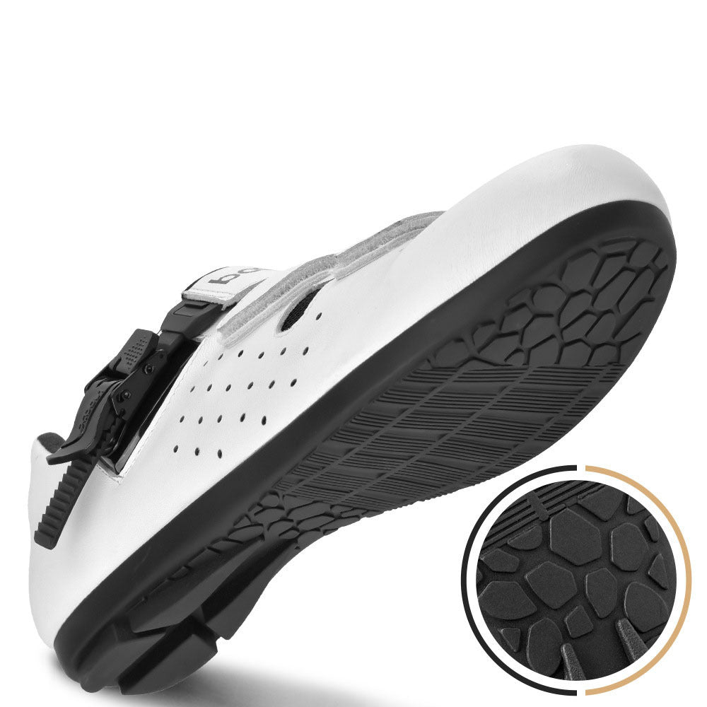 Outdoor Cycling Shoes With Shock Absorption And Breathable Rubber