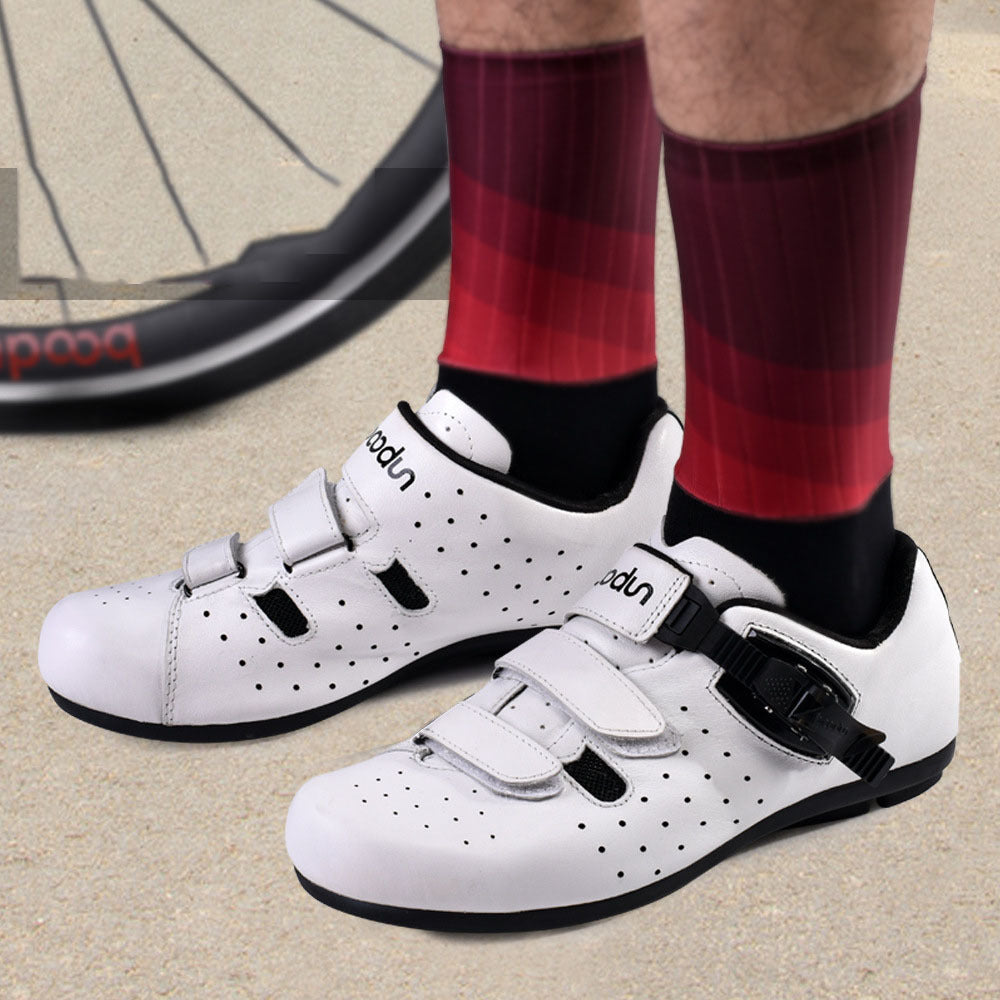 Outdoor Cycling Shoes With Shock Absorption And Breathable Rubber