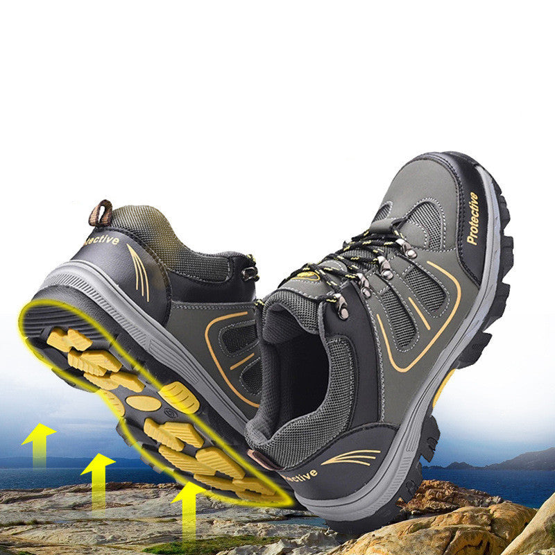 Rubber Thick-Soled Labor Insurance Shoes