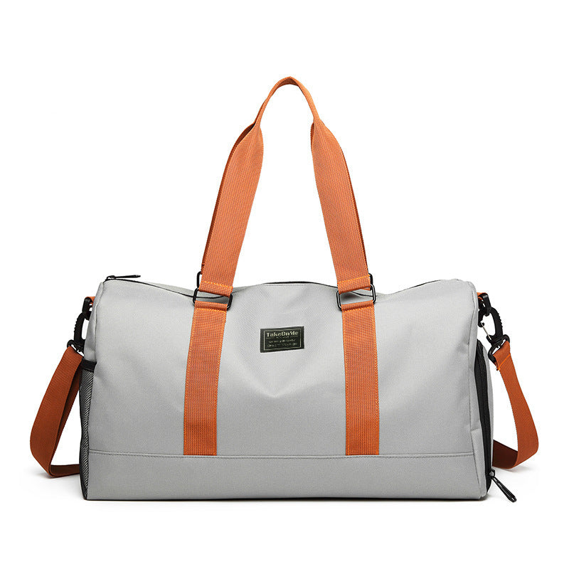 Travel Bag Portable Leisure Yoga Bag Cylinder Men