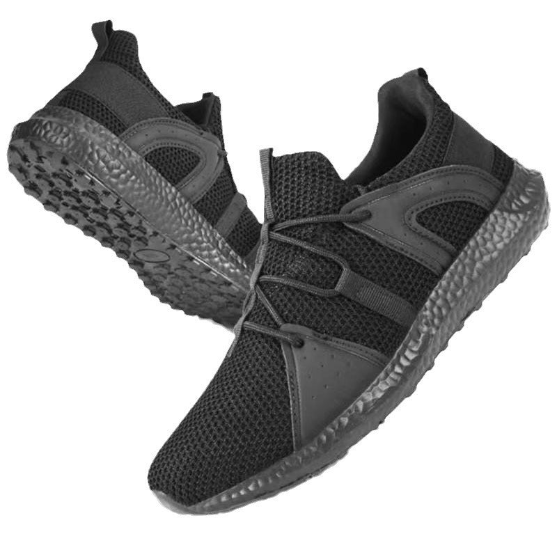 Rubber Outsole Breathable Mesh Surface Shoes