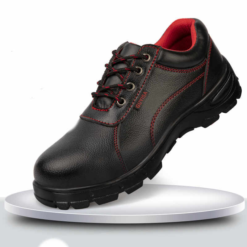 Anti Piercing Rubber Soled Safety Shoes Site Protection Shoes Safety Work Shoes