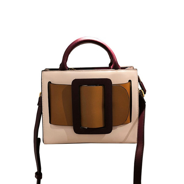 Cream cake tote bag handbag women