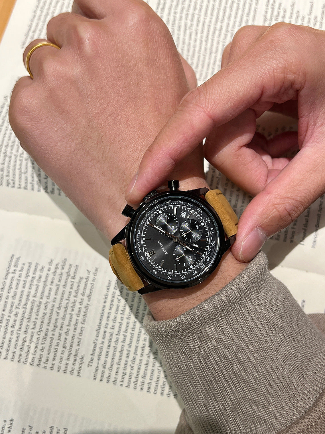 Men's Casual New Multi-functional Quartz Watch