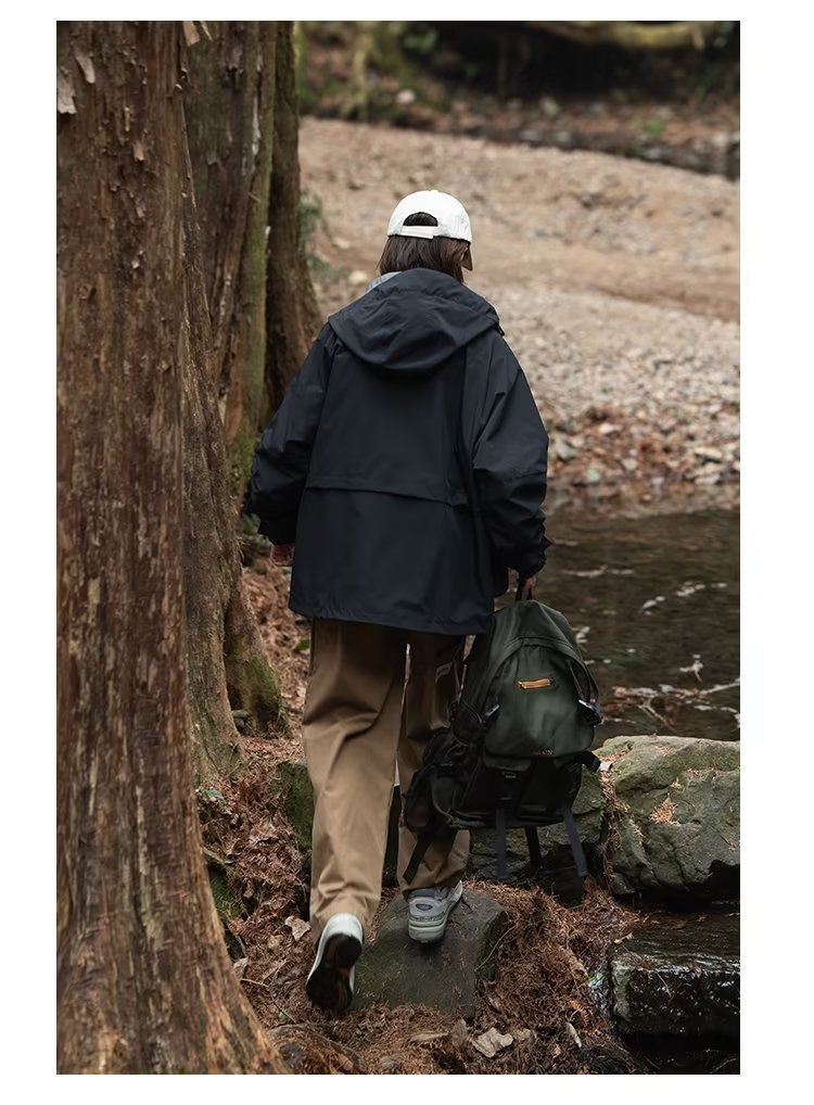 Outdoor Hooded Jacket Men And Women