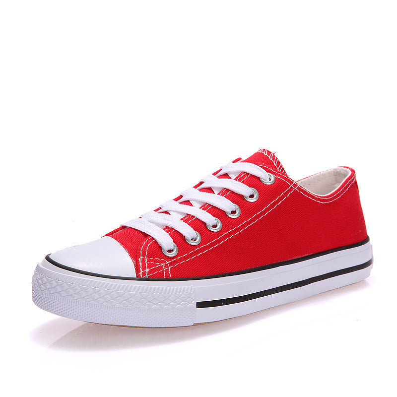 Basic Vulcanized Rubber Top Canvas Shoes