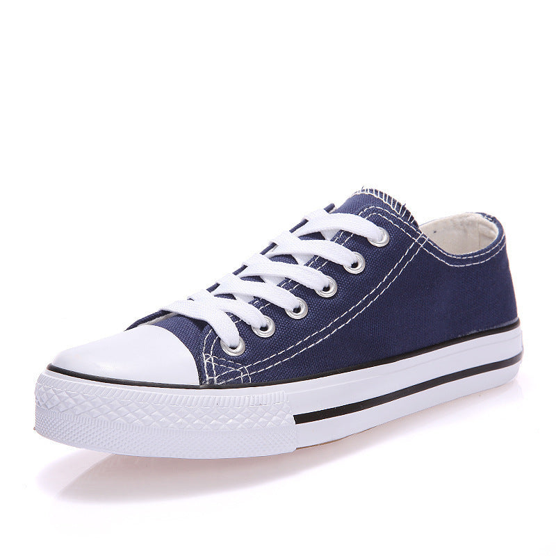 Basic Vulcanized Rubber Top Canvas Shoes