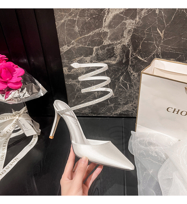 Women Pointed Stiletto Heel High Heels