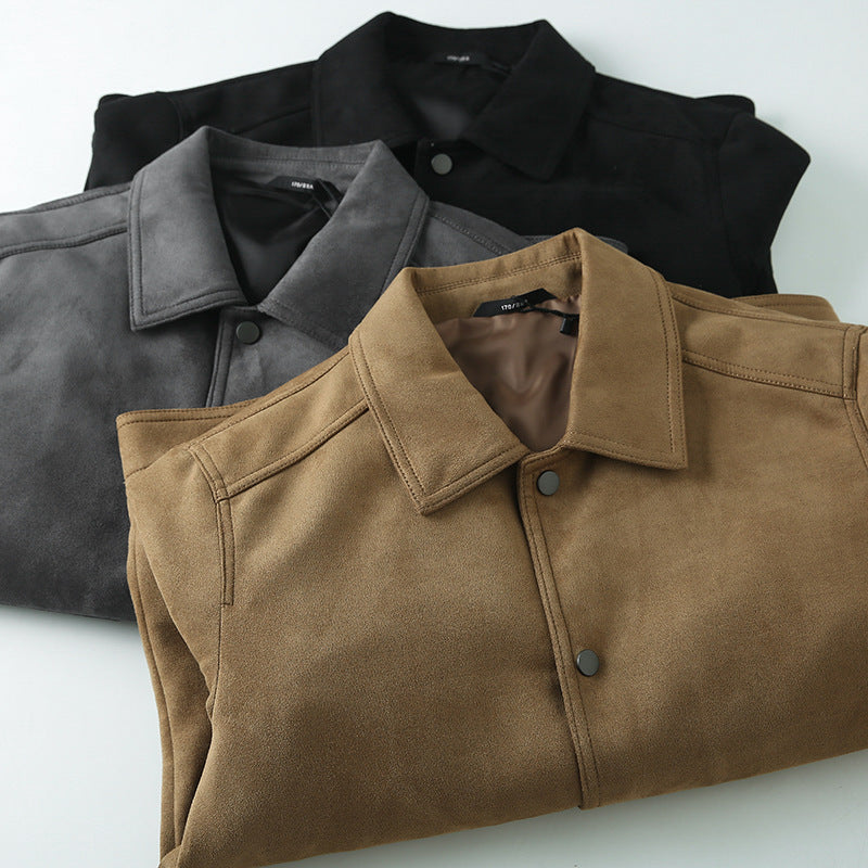 Retro Casual Lapel Jacket Men