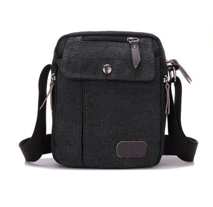 Men and women casual small Messenger bag Korean canvas bag shoulder bag men bag Outdoor men's multi-function bag