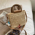 New Trendy Casual Weaving Handbag For Women