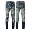 Jeans Men's Slim Fit Skinny Stretch Men