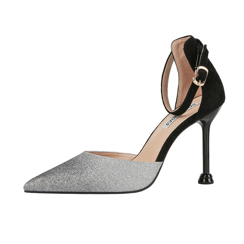 Sexy Pointed Stiletto High Heels Nightclub