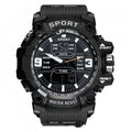 Stylish Black Technology Sports Luminous Boys Electronic Watch