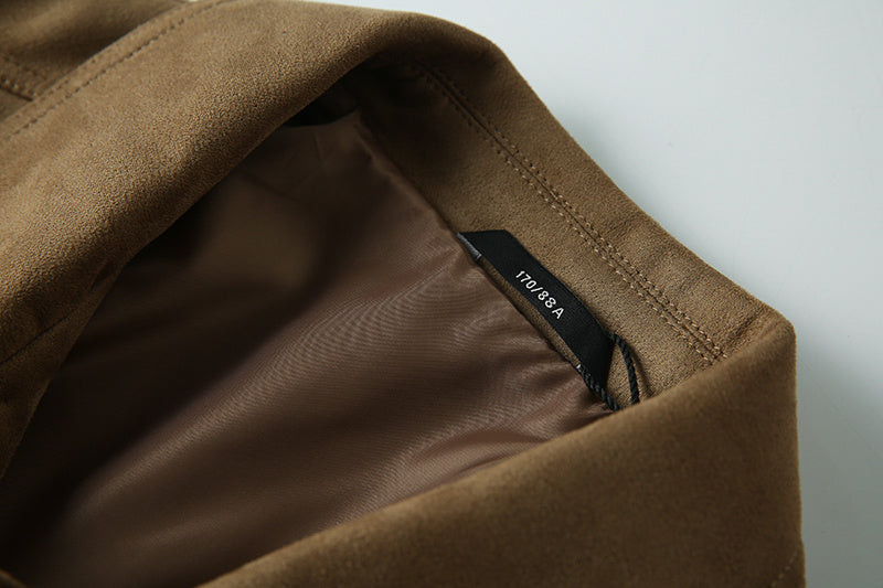 Retro Casual Lapel Jacket Men