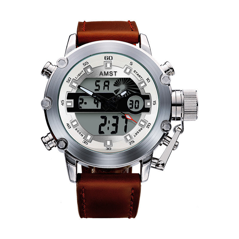 Men's Multi-functional Casual Sports Waterproof Electronic Watch