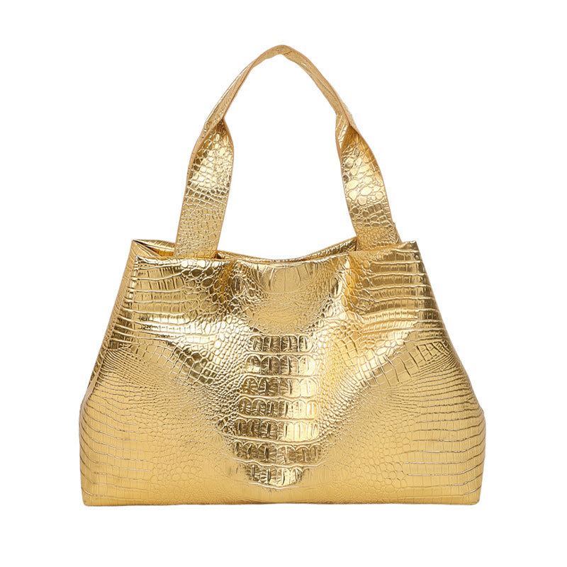 Advanced Texture Alligator Printed Handbag For Women