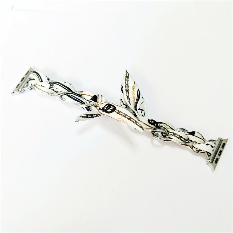 Watch Scarf Metal Chain Women