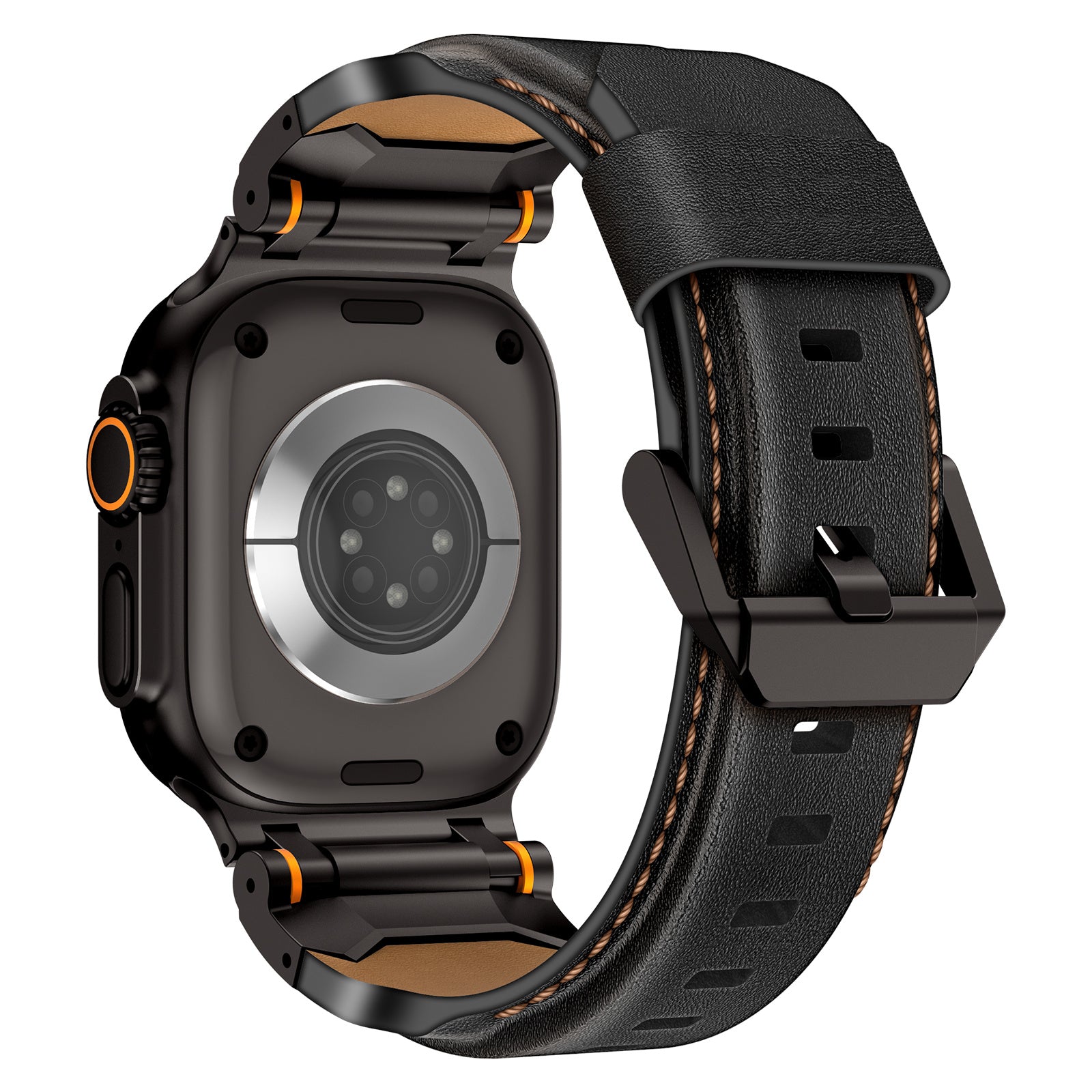 Vintage Men's Niche High-end Feel High-end Top Layer Cowhide Handmade Strap