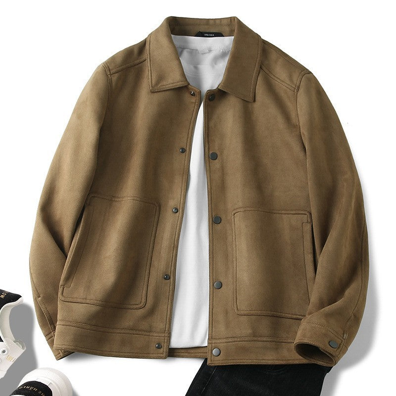 Retro Casual Lapel Jacket Men