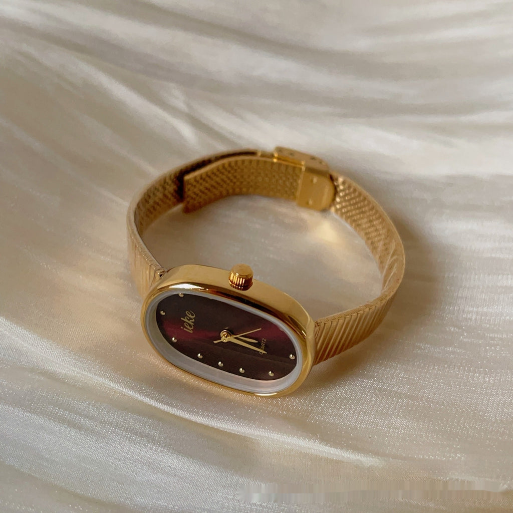 Retro Ankela Red Series Chain Watch Women