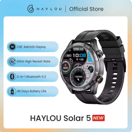 HAYLOU Solar 5 LS20 Smart Bluetooth Watch International Edition
