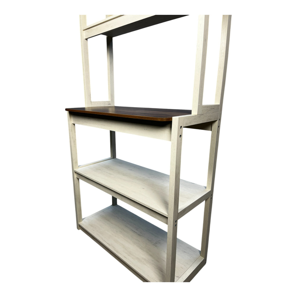 5 Levels Of Kitchen Storage Cabinets, Coffee Bar, Kitchen Shelves, Microwave Racks