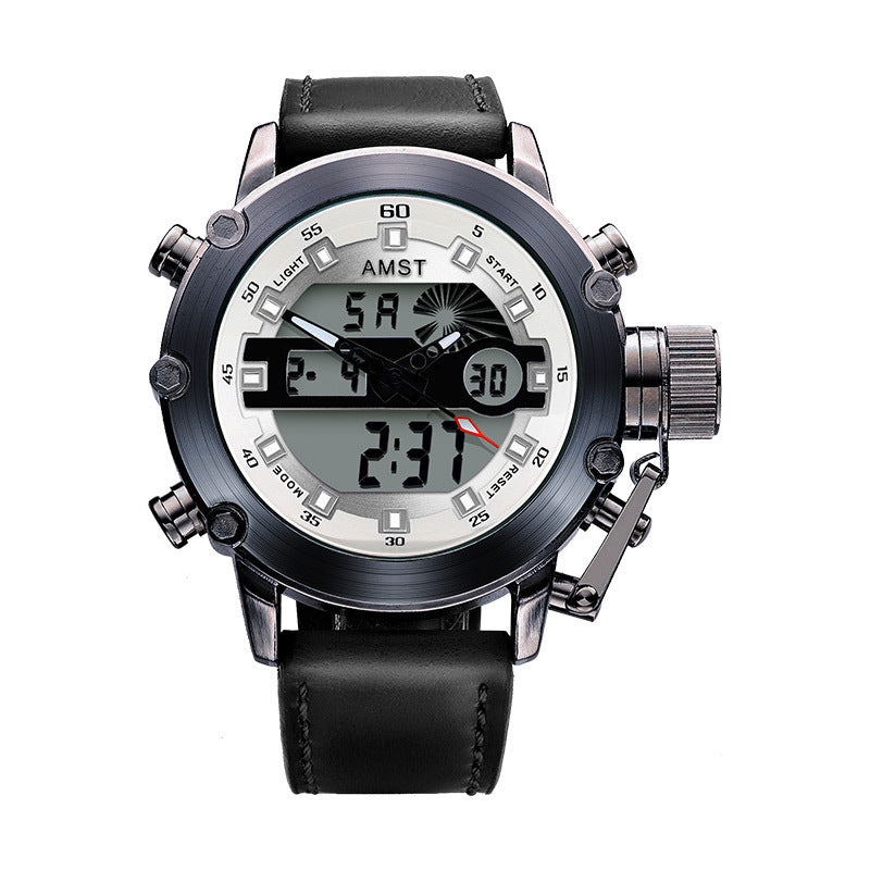 Men's Multi-functional Casual Sports Waterproof Electronic Watch