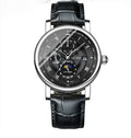 Men's Thin Calendar Large Dial Mechanical Watch