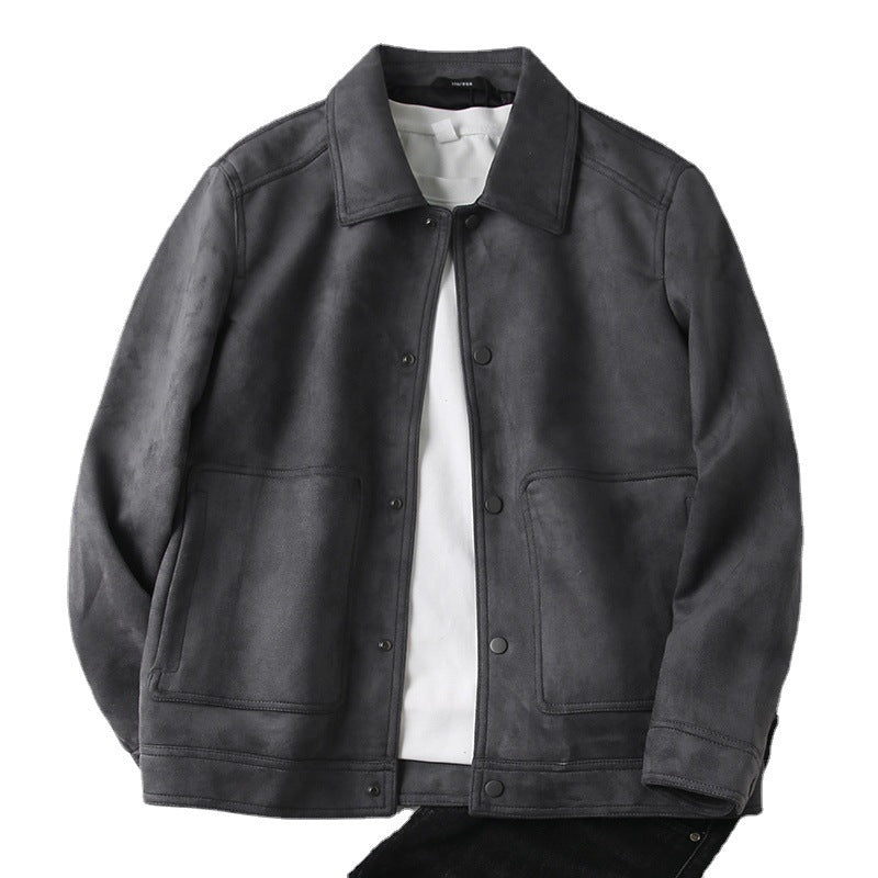 Retro Casual Lapel Jacket Men