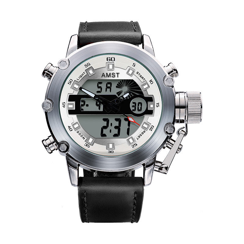 Men's Multi-functional Casual Sports Waterproof Electronic Watch