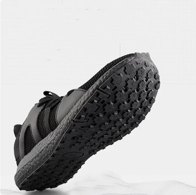 Rubber Outsole Breathable Mesh Surface Shoes