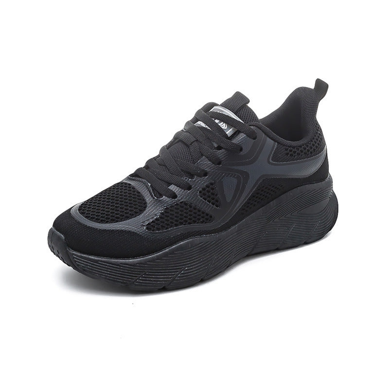 Rubber Cloth Men's And Women's Breathable Running Shoes