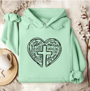 Personalized Hooded Sweater Loose Women
