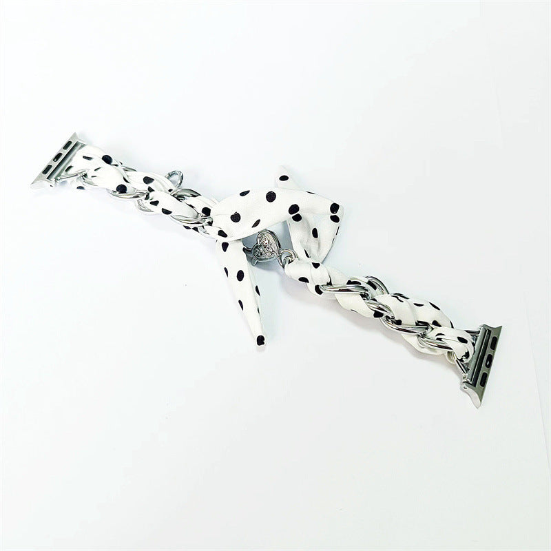 Watch Scarf Metal Chain Women